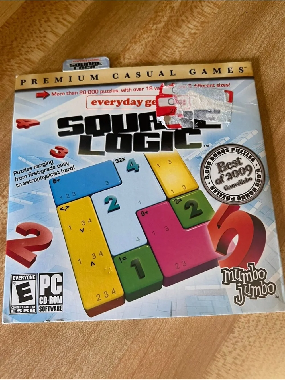 Everyday Genius Square Logic PC Game - Colorful Puzzle Box